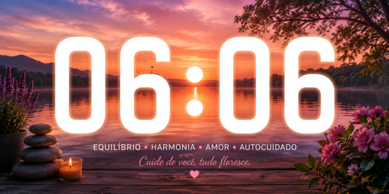 Horas iguais 06:06
